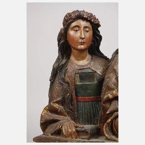 Spätgotische Schnitzerei