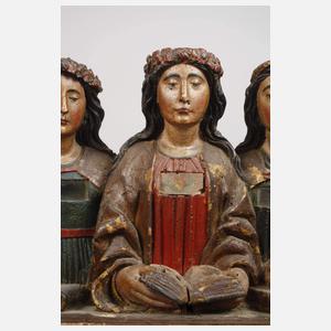 Spätgotische Schnitzerei