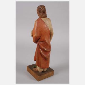 Geschnitzte Heiligendarstellung