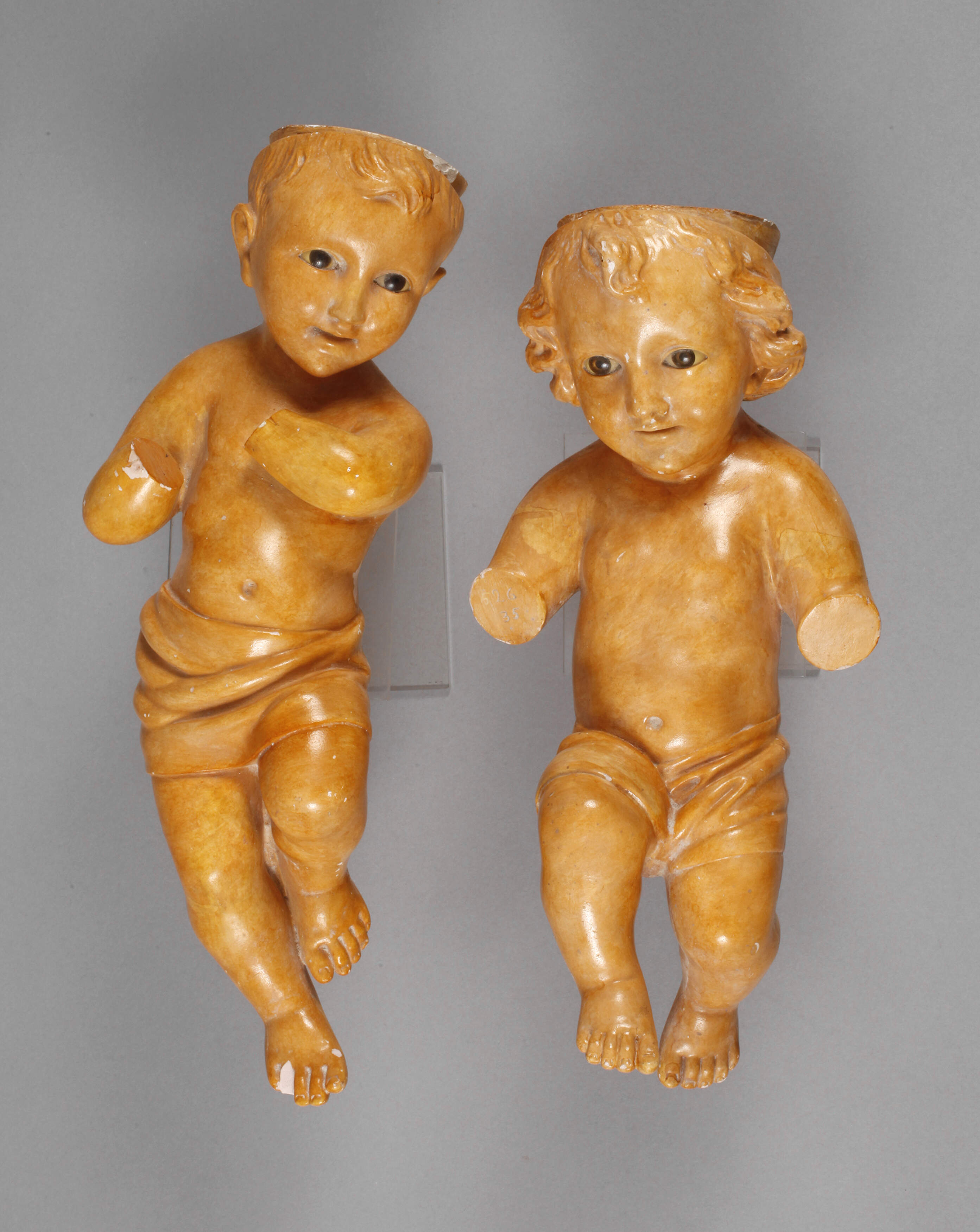 Paar Heiligenfiguren