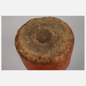 Zwei gotische Scheibenleuchter