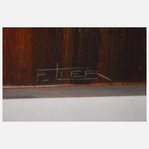 Geschnitzte Tierplastik