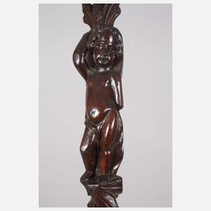 Paar figürliche Schnitzereien