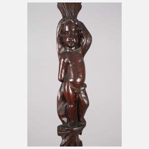 Paar figürliche Schnitzereien