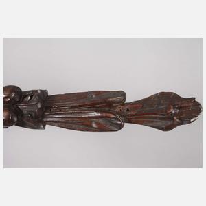 Paar figürliche Schnitzereien