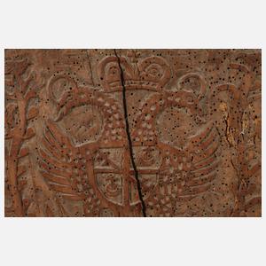 Barocke Reliefschnitzerei