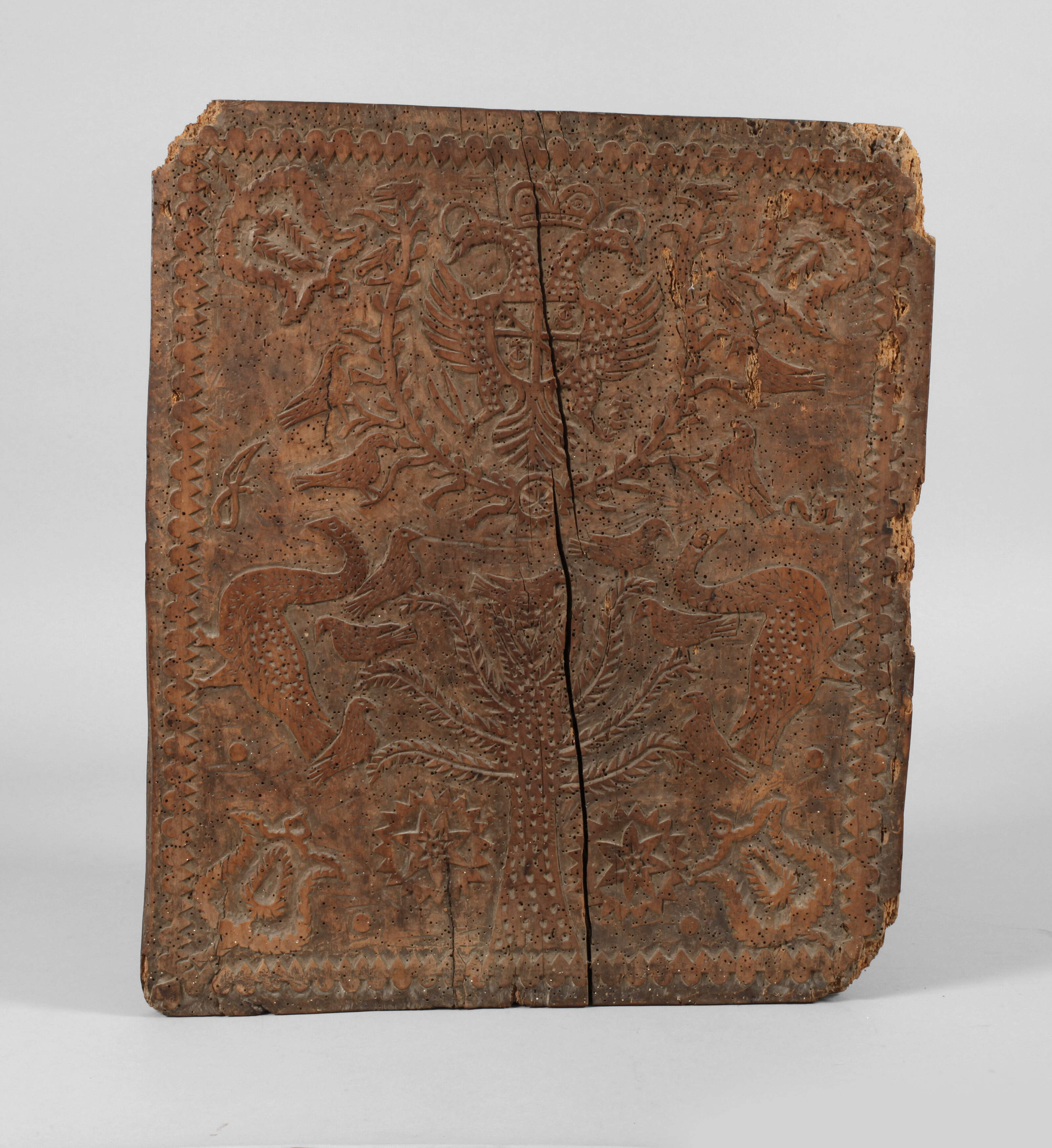 Barocke Reliefschnitzerei