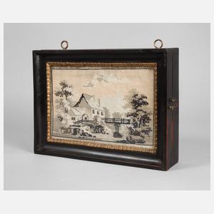 Schlüsselkasten Biedermeier