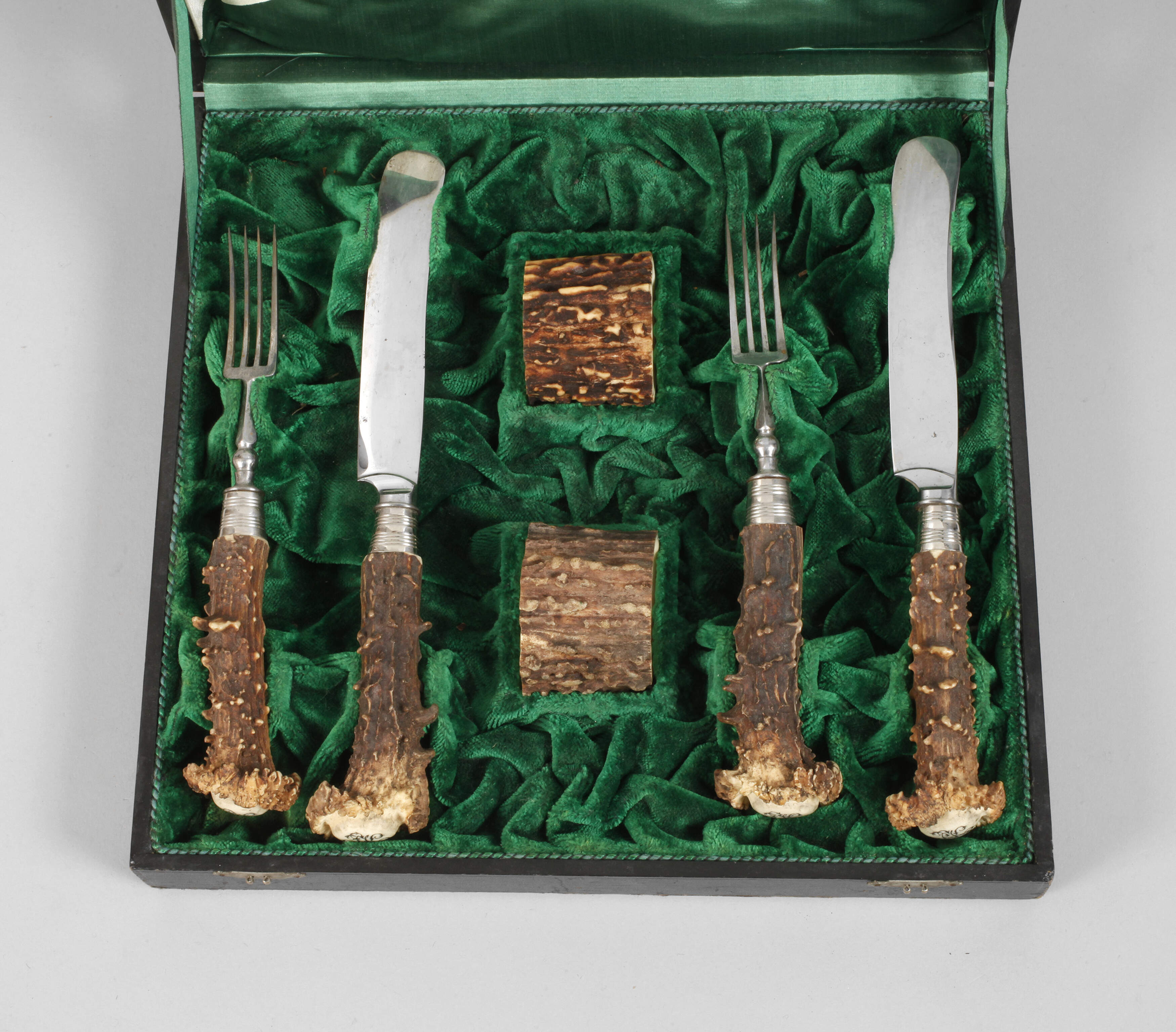 Jagdliches Besteckset