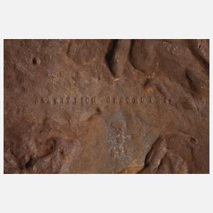 Lauchhammer, Historismus-Schild und -Helm