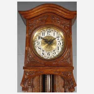 Standuhr mit Plattenspielwerk Symphonion