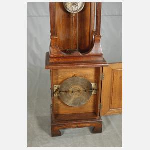 Standuhr mit Plattenspielwerk Symphonion