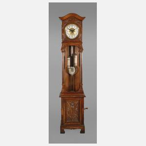 Standuhr mit Plattenspielwerk Symphonion