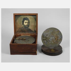 Kleine Plattenspieldose Polyphon