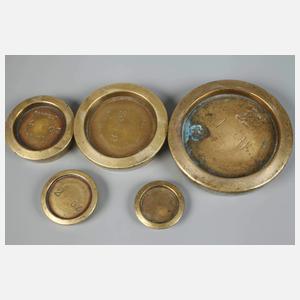 Historischer Gewichtssatz England