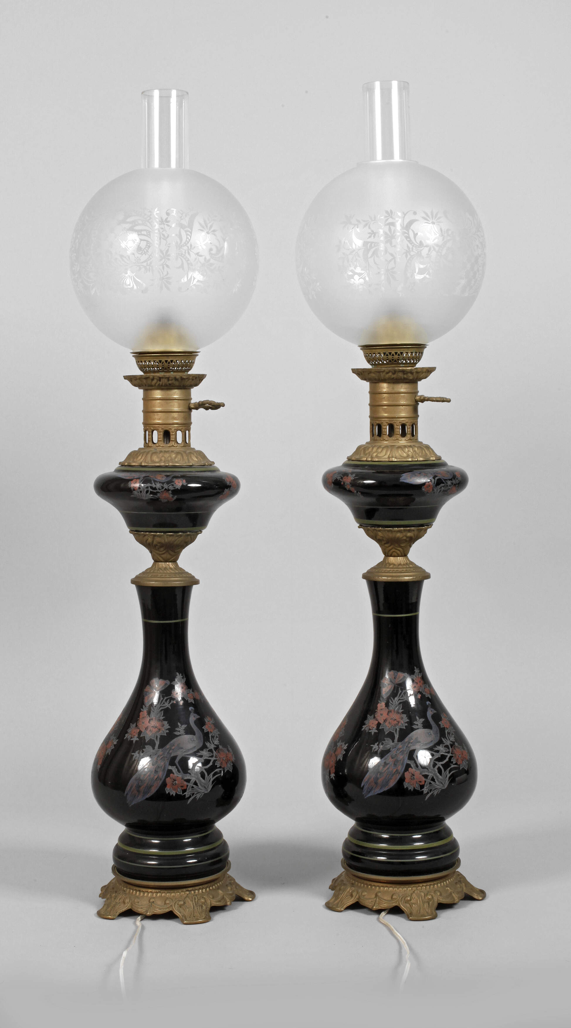 Paar Petroleumlampen