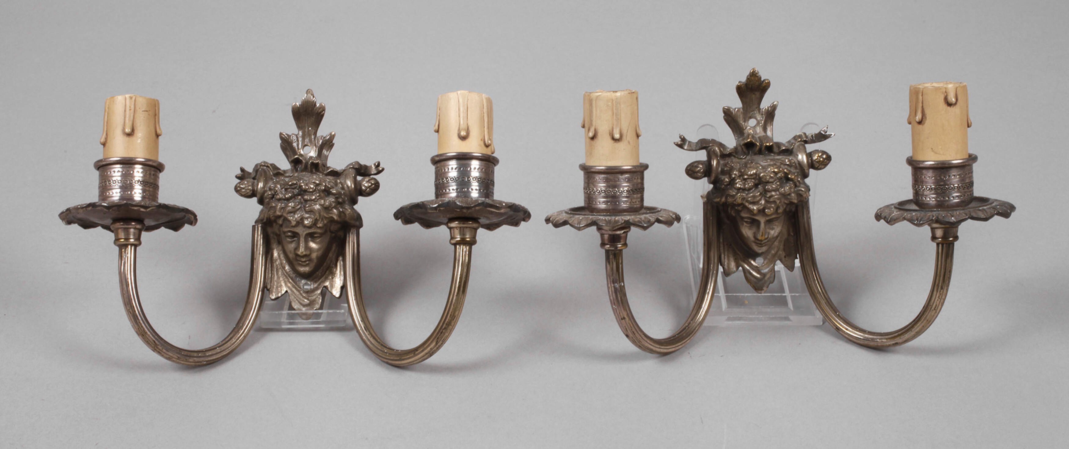 Paar Wandleuchter Historismus
