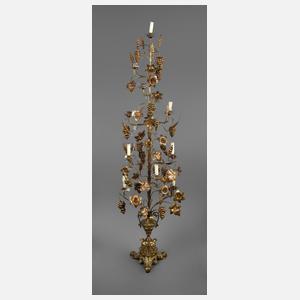 Floraler Altarleuchter