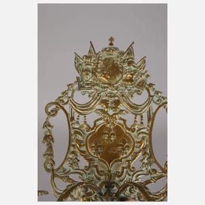 Paar Wandleuchter Historismus