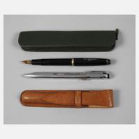 Zwei Schreibgeräte Montblanc111