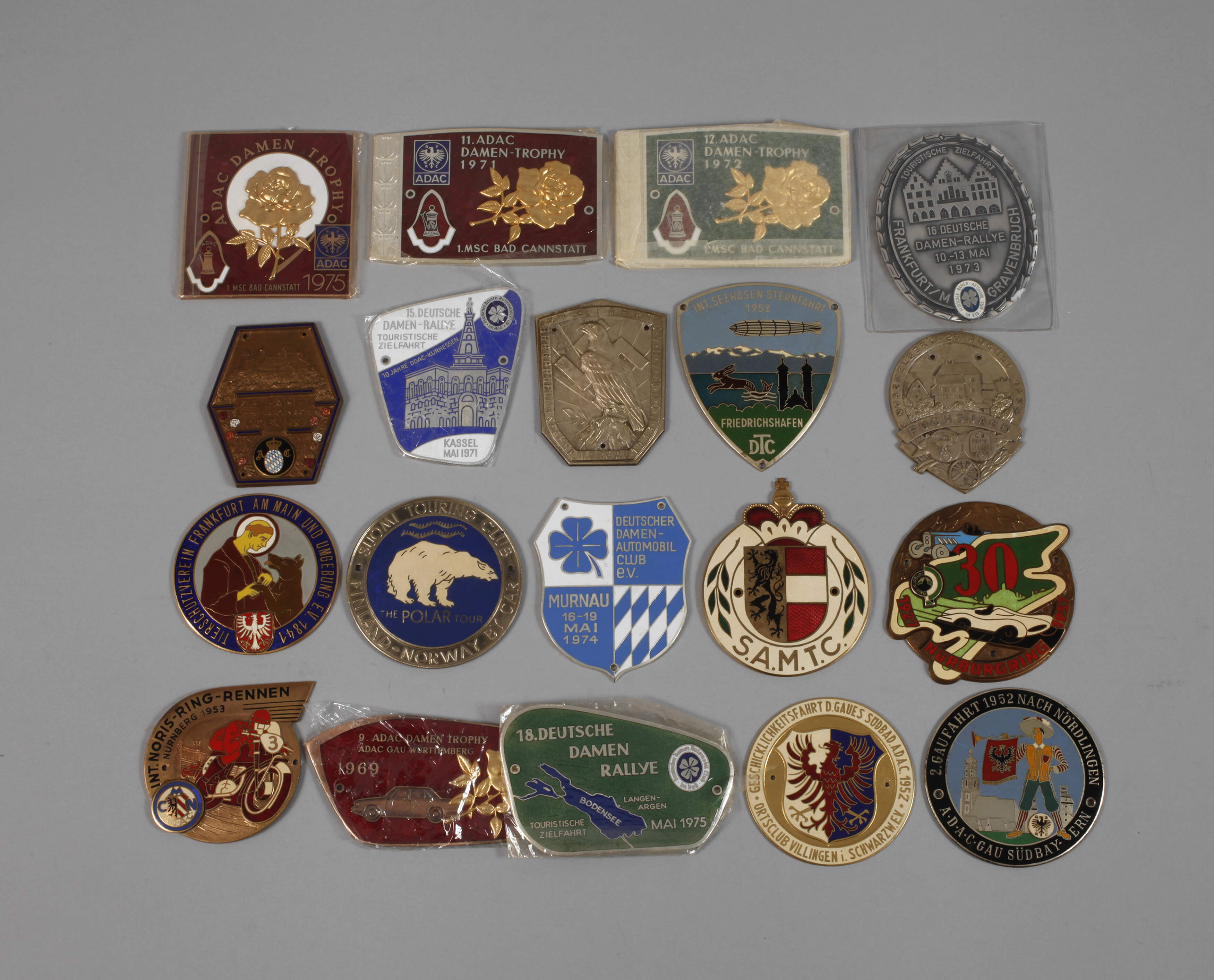 Konvolut Plaketten Motorsport