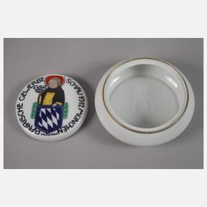 Zwei Werbedosen Bayerische Gewerbeschau