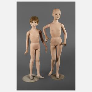 Zwei Schaufensterpuppen