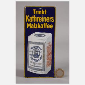 Kleines Emailleschild Kathreiner