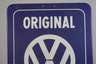 Emailleschild VW
