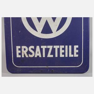 Emailleschild VW