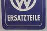 Emailleschild VW