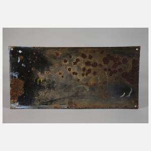 Emailleschild Löbauer Mumme