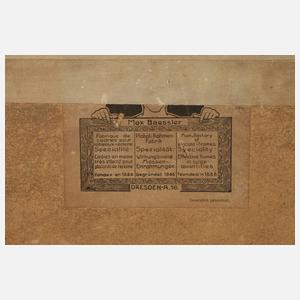 Werbeplakat Jugendstil