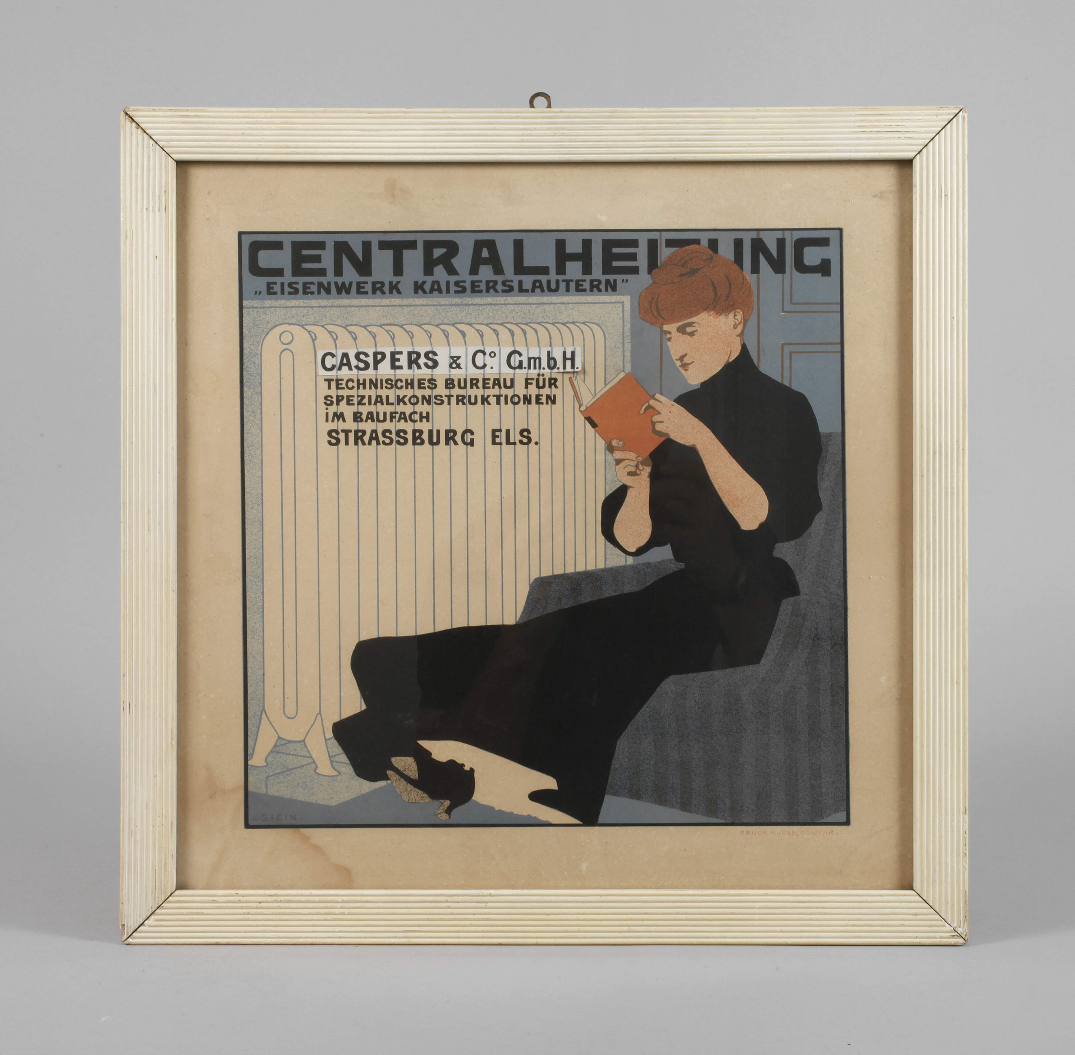 Werbeplakat Jugendstil