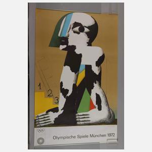 Plakat Olympische Spiele München 1972