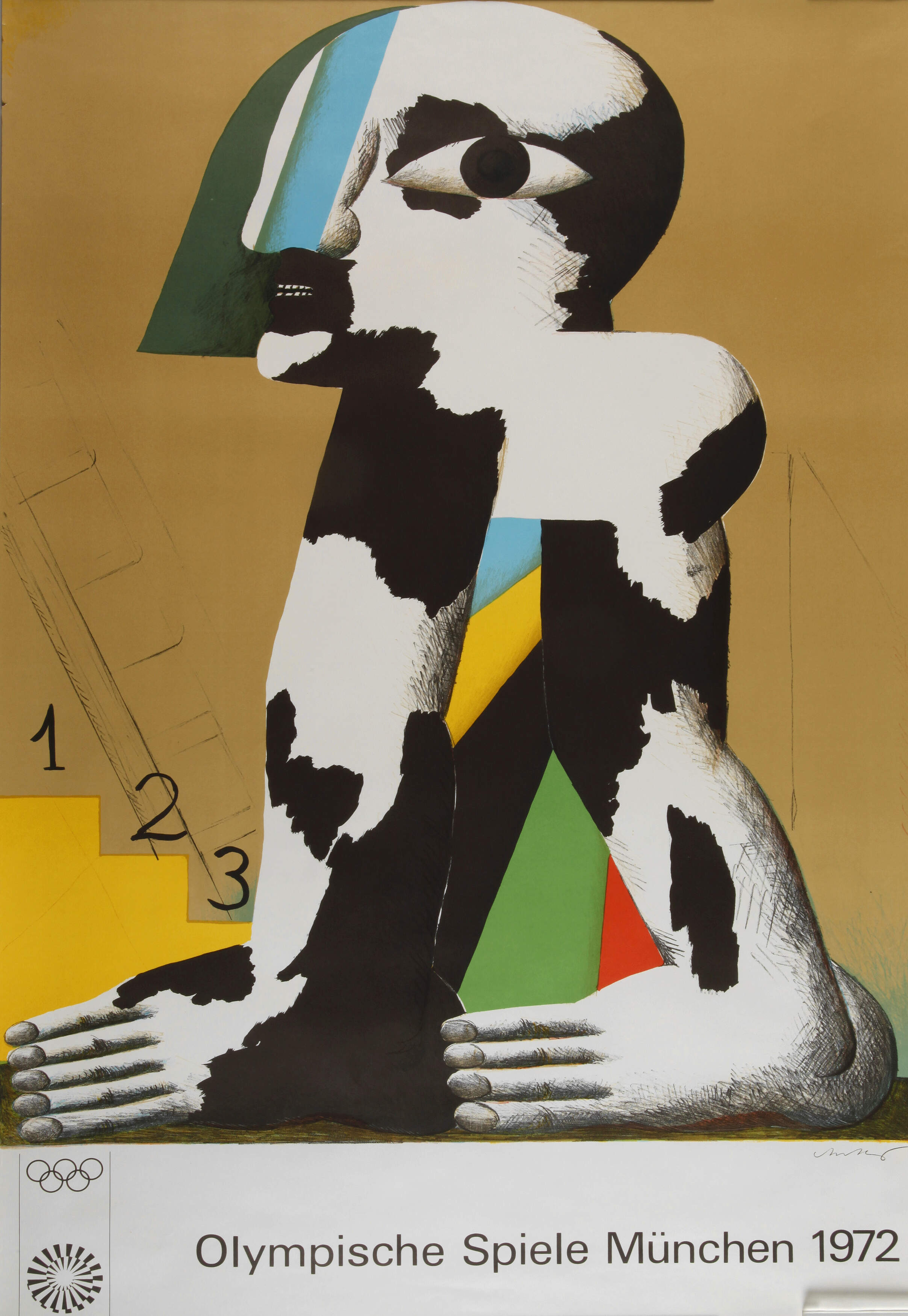 Plakat Olympische Spiele München 1972