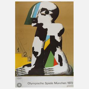 Plakat Olympische Spiele München 1972