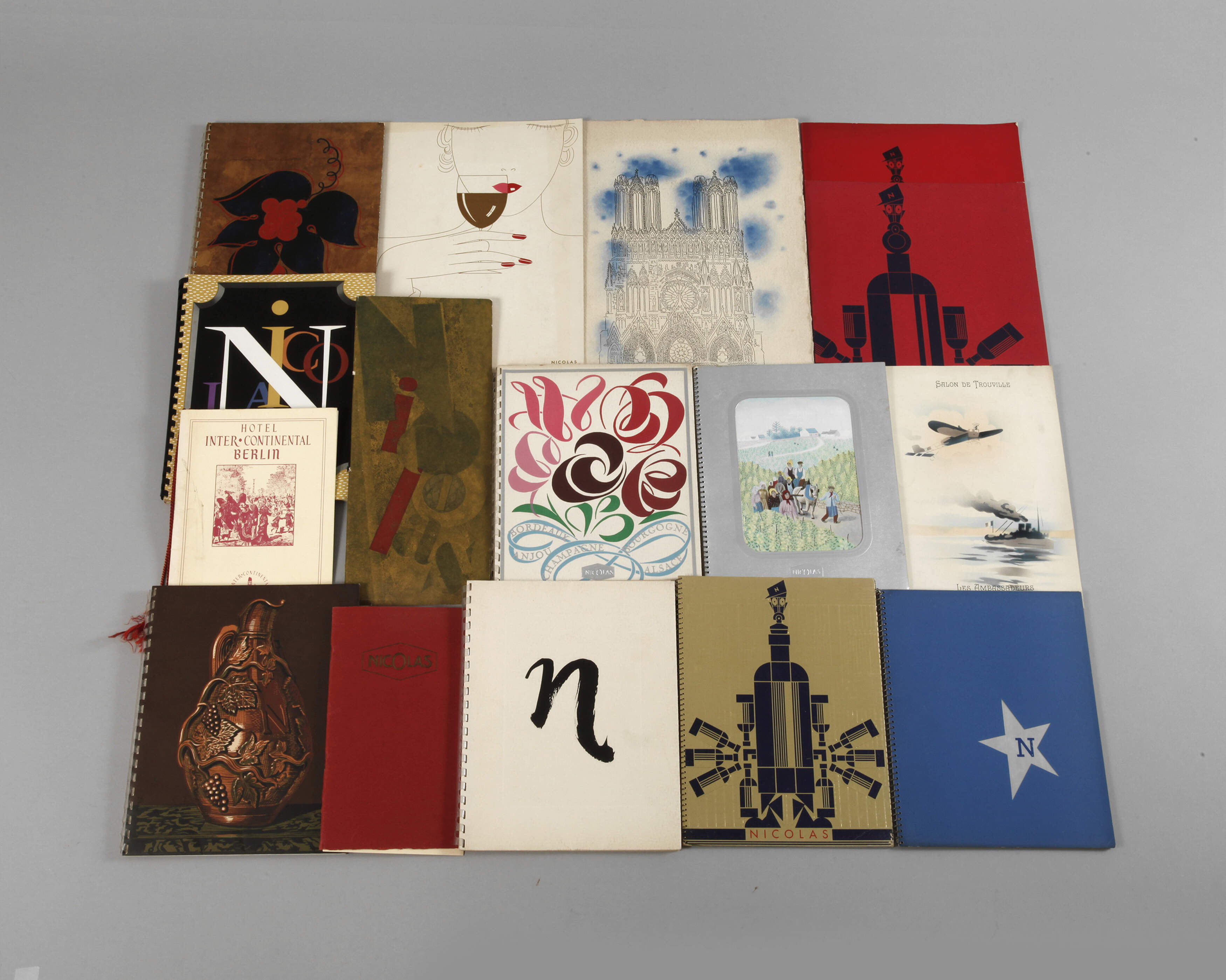 Konvolut Kataloge Weinhandel Maison Nicolas