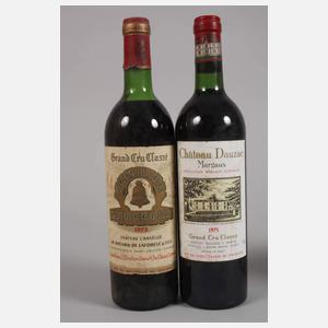 Sechs Flaschen Rotwein Grand Cru Classé