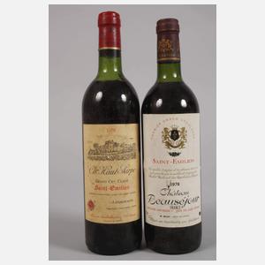 Sechs Flaschen Rotwein Grand Cru Classé