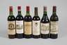 Sechs Flaschen Rotwein Grand Cru Classé