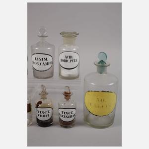 Konvolut Apothekergefäße