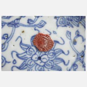 Fünf Tellerchen China