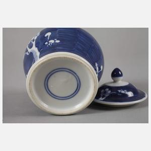 Deckelvase China