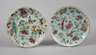 Zwei Zierteller Seladon