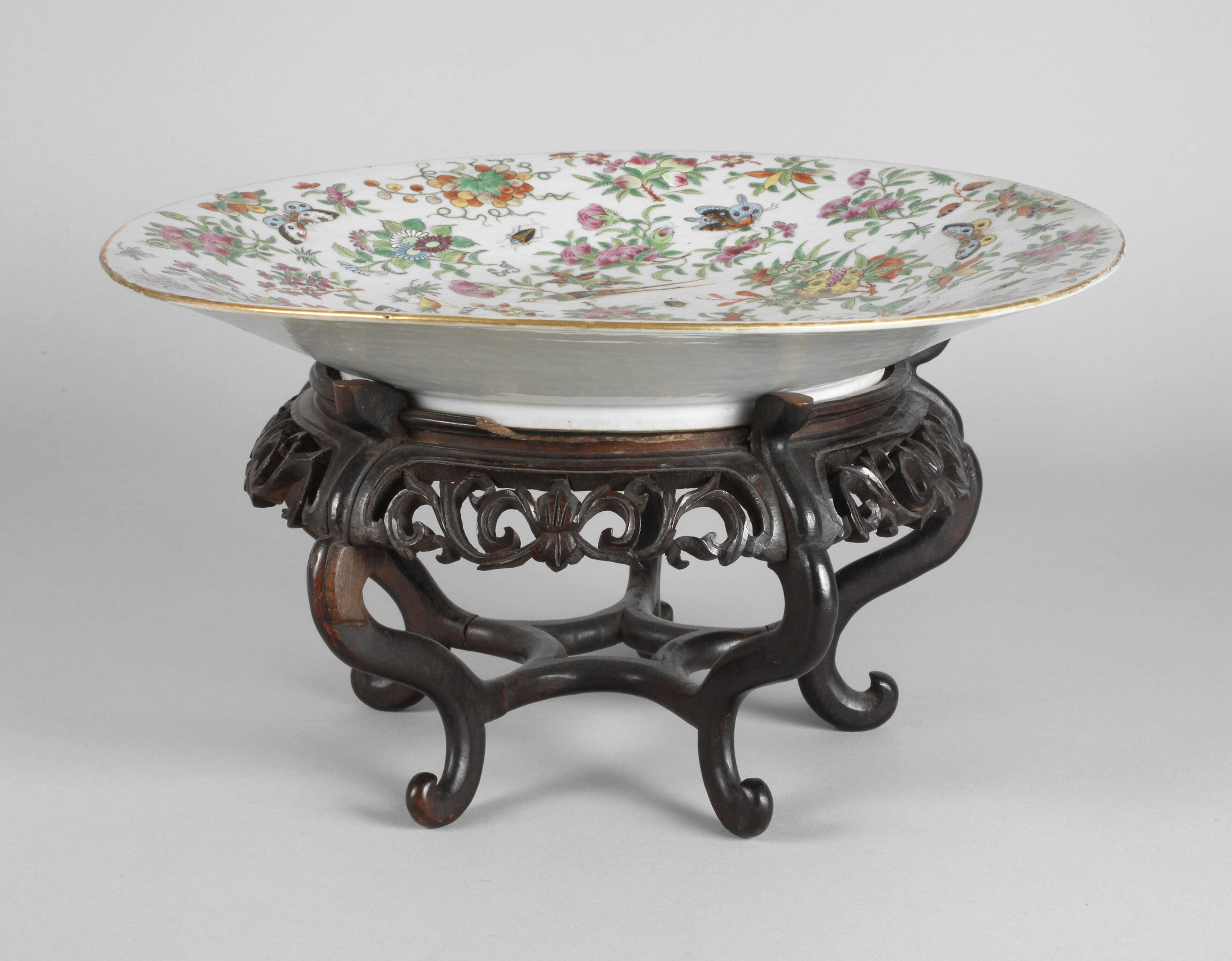 Tafelaufsatz Famille Rose