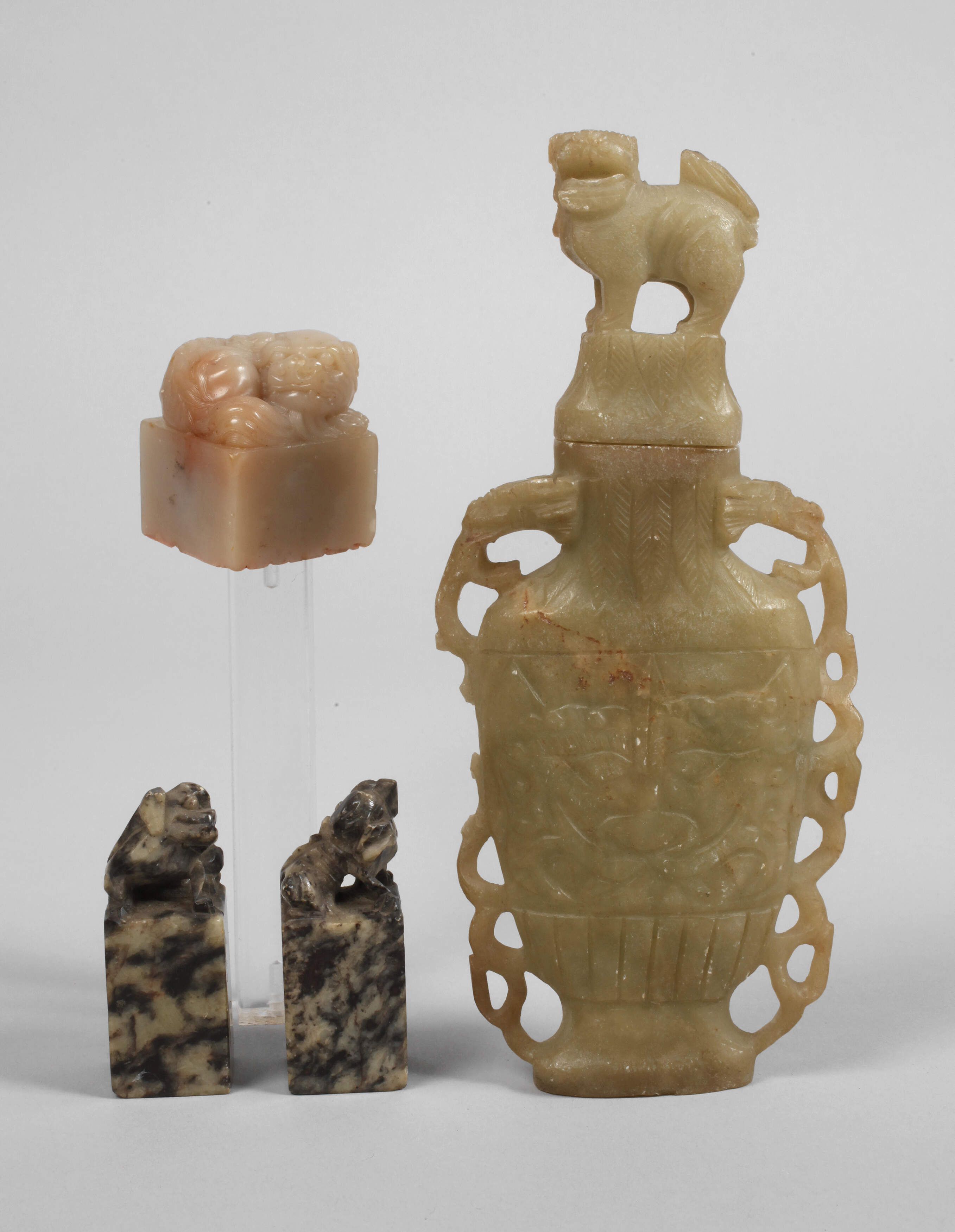 Konvolut Steinschnitzereien