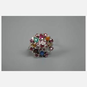 Damenring mit Steinbesatz