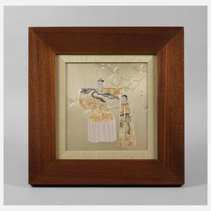 Chokin Zierplatte Japan