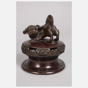 Räuchergefäß Bronze